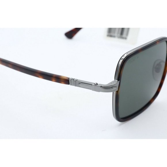 New Authentic Persol 2475S 513/58 Tortoise Square Sunglasses Gray Lenses 50mm - Picture 4 of 6
